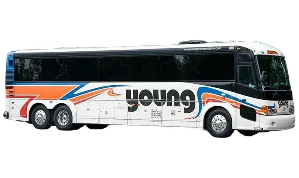 Young Transportation and Tours 47-Passenger Bus