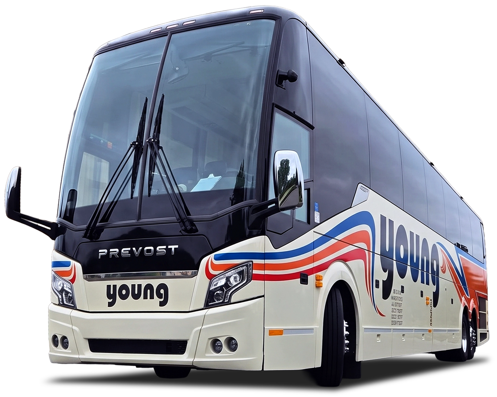 Prevsot premium charter bus in Asheville, NC