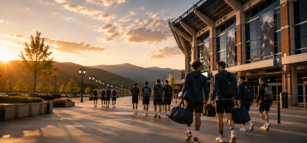 College Team Travel to Asheville and the Blue Ridge